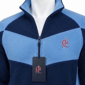 Veste polaire chaude en tissu polaire douillet, construction isolante, manches longues, coupe confortable, vêtement d'extérieur décontracté, OEM - Product Image 5