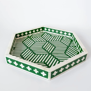 ถาดเสิร์ฟทรงสี่เหลี่ยมผืนผ้าแบบโมเดิร์นฝังลายกระดูก  ใช้งานได้หลากหลาย  สามารถปรับแต่งได้ สำหรับงานครัว งานปาร์ตี้ริมสระน้ำ และงานแต่งงาน - ขายดี - Product Image 1