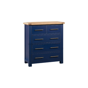 Commode haute en bois à 5 tiroirs, design moderne, écologique, prix de gros, meuble de chambre, fournisseur vietnamien - Product Image 1