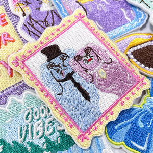 Patch brodé personnalisé de qualité supérieure avec logo pour vêtements, vestes, chapeaux, sacs – Badge thermocollant – Vente en gros usine - Product Image 4