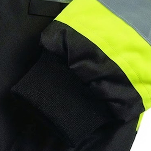 Nouvelle arrivée : veste de travail haute visibilité réfléchissante avec sangle réglable, tissu léger, conçue pour les hommes, vestes de travail haute visibilité - Product Image 4