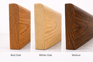 Moldura de Madera Ecológica de Superficie Lisa, Longitud Personalizada, Diseño Clásico, Moldura de Roble Blanco para Techo y Zócalo - Product Image 3