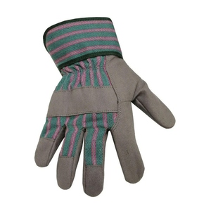 Gants de travail en cuir de vachette de qualité supérieure avec logo personnalisé, résistants, doux et confortables, résistants à l'abrasion, gants de ménage - Product Image 5