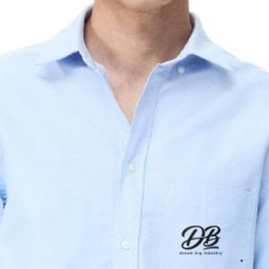 Camisa Oxford Premium de Corte Regular, Tela de Algodón Suave y Transpirable, Ropa de Trabajo, Camisa Casual de Moda, Producción Personalizada - Product Image 3