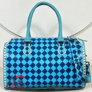 Sac à main élégant 2026 fait main à motif à carreaux, sac de voyage rapide pour femme, sac à bandoulière, sac de sport, fourre-tout, sac à la mode - Product Image 1