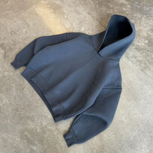 Sudadera con Capucha Extra Grande para Hombre, Color Sólido, Diseño con Bolsillo de Algodón, Impresión Digital, Ropa de Otoño, Corte Regular, Estilo Casual - Product Image 4