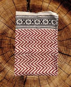 Women's Long Cotton Scarf with Leaf Pattern and Custom Logo Printing-Quick Dry Breathable Durable Lightweight Beach Accessory - Product Image 1