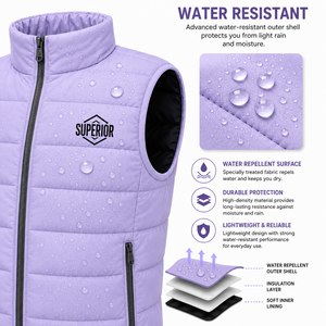 Chaleco Térmico Premium sin Mangas para Hombre, Chaqueta de Invierno con Tela de Poliéster Transpirable, Diseño Cortavientos para Actividades al Aire Libre - Product Image 6