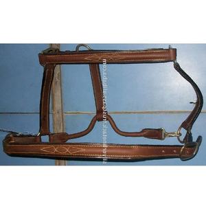 Halter brodé en cuir équestre - Product Image 2