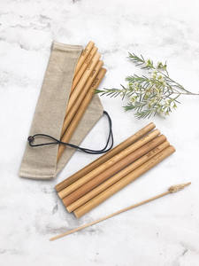 หลอดไม้ไผ่ธรรมชาติปกป้องสุขภาพและการปกป้องสิ่งแวดล้อมจากเวียดนาม - Product Image 5