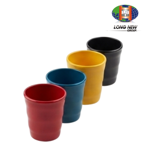 LONGNEW Reusable PET <b>Plastic</b> Wavy Grip <b>Cups</b> | Lightweight Food-Grade Drinkware - Product Image 2
