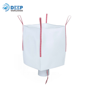 Sacs Jumbo FIBC à ouverture supérieure et bec verseur inférieur, emballages plastiques de qualité supérieure, sacs tissés pour matériaux de construction et de bâtiment - Product Image 1
