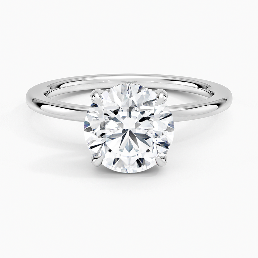 White Gold Plated