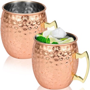 Taza de Cobre con Diseño Oriental de Loto, Asa con Impresión Sublimada, Vajilla para el Hogar - Product Image 4