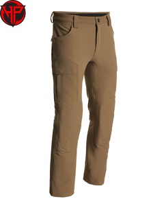 Coyote Brown Solid Dark Tactical Lightweight Hunting Pants for <b>Men</b> 4-Way <b>Stretch</b> Breathable Water Resistant Mid Flat Outdoor OEM - Product Image 3