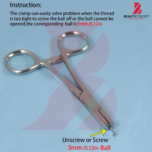 Buen Proveedor con el Mejor Precio, Pinzas para Perforaciones Quirúrgicas, Ligeras, Duraderas, Modernas, Personalizadas, Servicio OEM ODM - Product Image 4