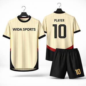 Uniforme de Fútbol Personalizado al por Mayor, Camiseta de Fútbol, 100% Poliéster, Secado Rápido, Ropa Deportiva de Entrenamiento, Fabricante, Marca Privada - Product Image 6