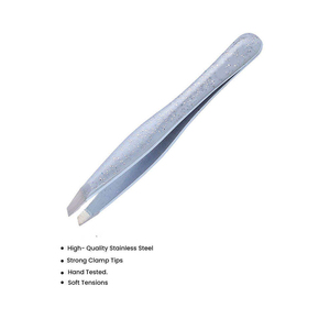 Pinzas de Precisión para Cejas, Pinzas de Acero Inoxidable de Primera Calidad para Eliminar Vello Encarnado, para Maquillaje Profesional y Salones de Belleza - Product Image 6