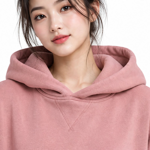 Hoodie ample pour femme avec coutures d'épaules allongées, intérieur brossé doux et un style moderne pour un look décontracté au quotidien - Product Image 5