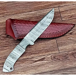 Cuchillo de Chef Personalizado Hecho a Mano, Marca Burraq, Hoja de Acero de Damasco (Hasta 3.9 pulgadas, 3.0 mm de Grosor), Apto para Lavavajillas, Moderno - Product Image 6