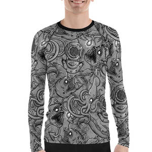 Ropa Elástica para Artes Marciales y Grappling, Rashguard de Secado Rápido, Ropa Deportiva para Exteriores, Perfecta para Surf y Natación - Product Image 1