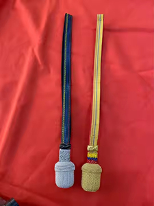 Cordones de alambre para espadas, cordones portafusiles, accesorios de decoración para espadas de uniforme ceremonial, accesorios de grado, hechos a mano, coloridos, al por mayor - Product Image 2