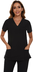 Hot Sale Hospital Medical Scrubs Nursing Top Jogger Scrubs Uniform <b>Sets</b> Anti Wrinkle Washable Soft Fabric Unisex Nurse Scrubs - Product Image 4