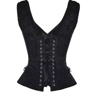 Corsets Vintage pour Femmes, Sexy, Sculptants, Respirants, Modernes, en Brocart, pour Grandes Tailles - Product Image 3