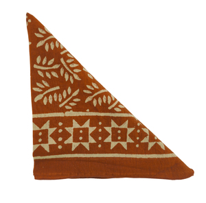 Foulard carré en coton bio 100 % pour femme, imprimé numérique, teinture naturelle, style bohème, doux, motif cannelle, prix abordable, collection été - Product Image 2