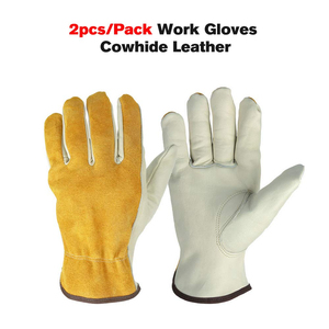 Unisex Sheep Skin & Cowhide Driver Working <b>Gloves</b> Full Grain Safety Rigger <b>Gloves</b> with PU Coating Customizable for Adults - Product Image 4
