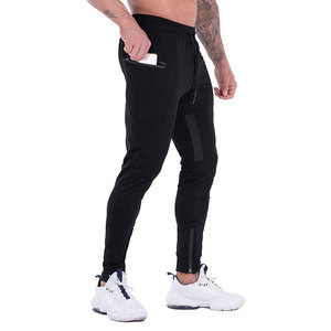 Cloth Field Industries <b>Men's</b> Athletic Gym Joggers Performance Running Workout Pants Lightweight <b>Stretch</b> Breathable Canvas Fabric - Product Image 2