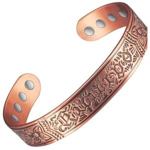 Bracelet en cuivre pur fait main, qualité export, commande en gros, fabricant - Product Image 3