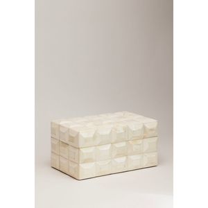 Boîte à Bijoux et Récipient à Fruits Secs en Bois avec Incrustations de Os Naturelles, Artisanat, Vaisselle pour Décoration Intérieure, Panneaux Muraux Inclus - Product Image 4