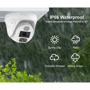 กล้องวงจรปิดโดม POE 8MP แบบขายส่ง พร้อมระบบ AI Night Vision - Product Image 2