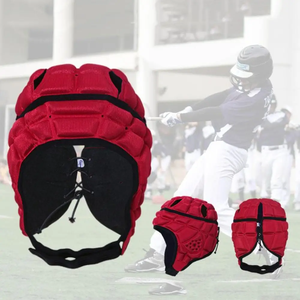 Casco de Fútbol con Esponja Protectora, Anticolisión, Absorción de Impactos, Casco de Portero, Protector de Cabeza, Protector de Cabeza para Esquí - Product Image 5