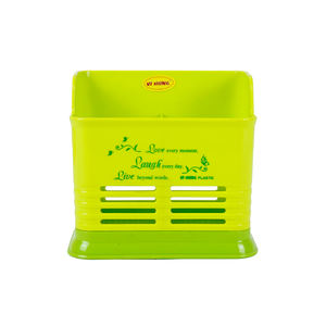 Reposacucharas Rectangular de 2 Secciones, Organizador de Cubiertos de Plástico, Importado de Vietnam para Cocina - Product Image 5