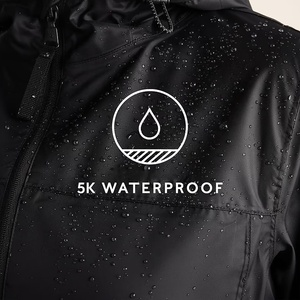 <b>Women's</b> <b>Lightweight</b> Soft Shell <b>Jacket</b> Hooded Zip Up Windproof Waterproof Outdoor Coat <b>for</b> Hiking Travel - Product Image 6