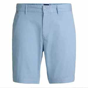 Shorts respirants, anti-plis, imperméables, à taille élastique, tissés, avec logo personnalisé, pour hommes - Product Image 1