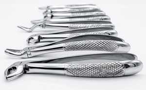 Kit de 8 Pinzas de Extracción Dental Pediátricas, Tamaño Pequeño, Acero Inoxidable, Instrumentos Manuales Reutilizables, Textura Ergonómica - Product Image 2