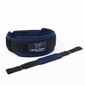 Ceinture d'entraînement confortable en EVA respirante et légère, construction renforcée, fermeture auto-agrippante pour la musculation et le fitness - Product Image 1
