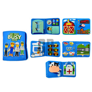 Mon premier livre éducatif en tissu pour apprendre les métiers - Product Image 1