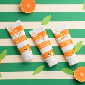 [LaLa] Nettoyant Moussant Qyo Qyo à la Mandarine de Jeju – Lavage Visage Hydratant, Nettoyage en Profondeur, Doux, Parfum Agrumes Naturel - Product Image 2