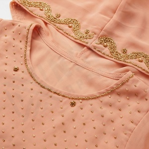 ชุดอาบายะชีฟองทันสมัยประดับคริสตัลสำหรับผู้หญิง ชุดมุสลิมแบบสองชิ้น ดีไซน์หรูหรา - Product Image 4