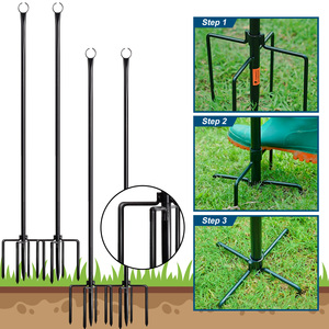 Poste <span class=keywords><strong>de</strong></span> Luz Metálico Reforzado Dawn para Exteriores, Resistente al Agua, con Garantía <span class=keywords><strong>de</strong></span> 5 Años, Montaje sin Herramientas, Color Negro - Product Image 4