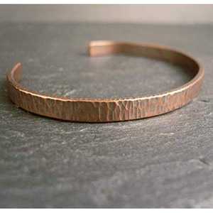 RR ENTERPRISES Joyería Unisex Elegante Hecha a Mano en Cobre y Latón, Pulseras y Cadenas de Primera Calidad, Accesorio de Moda de la India - Product Image 2