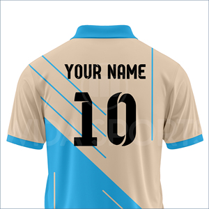 Wida Sports Cricket Shirt Custom Team Jersey Sublimation Print Breathable Lightweight 100% Polyester Eco-Friendly Uniform - Product Image 5