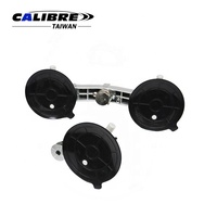 TAIWAN CALIBRE Kit d'outils universels pour la réparation de carrosserie automobile, kit de démontage de pare-brise à double ventouse (capacité 50 kg), garantie 1 an