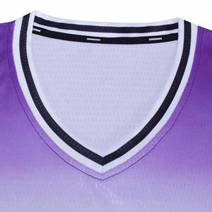 Vêtements de sport d'extérieur en polyester 100 %, uniforme de basketball imprimé, haute qualité, léger, respirant, séchage rapide, durable - Product Image 3