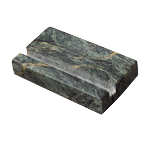 Porta Tarjetas de Visita Rectangular de Mármol Negro, Artículo Decorativo de Oficina, Elegante Soporte para Tarjetas de Presentación, Diseño Hecho a Mano a Buen Precio - Product Image 1