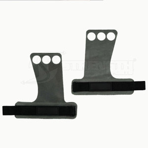 Poignées de gymnastique confortables, légères, personnalisables en taille et couleur, en caoutchouc et cuir, service OEM, pour exercices des doigts - Product Image 1